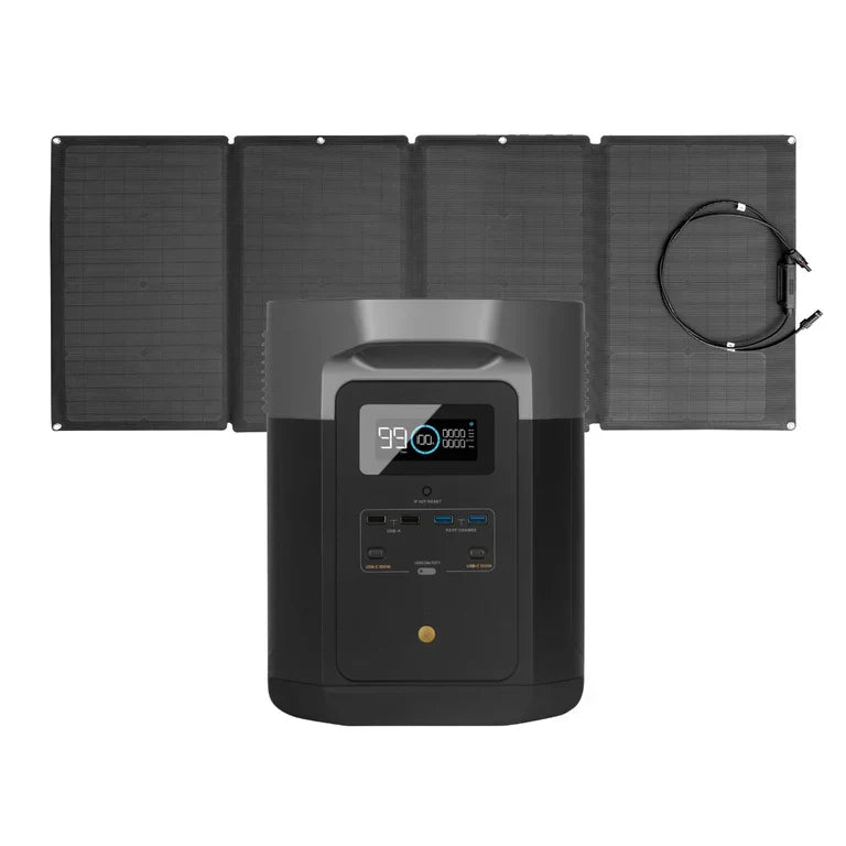EcoFlow DELTA 2 Max + 1*400W Solar Panel