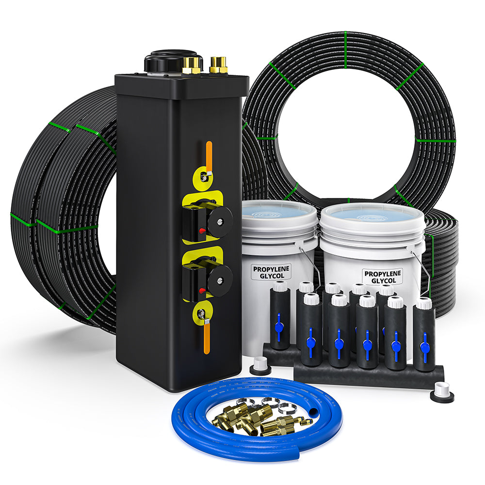 MrCool Closed Loop Installation Kit 6 ton - w/Straight Manifold - GCIK-CL6T-SM