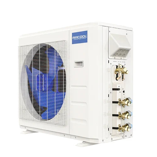 MRCOOL DIY 4th Gen 3-Zone 27,000 BTU 22 SEER (9K + 9K + 9K) Ductless Mini Split AC and Heat Pump with Ceiling Cassettes