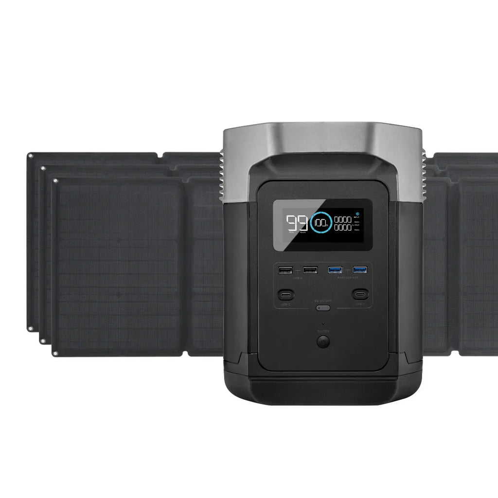 EcoFlow DELTA Max 2000 + 220W Solar Panel