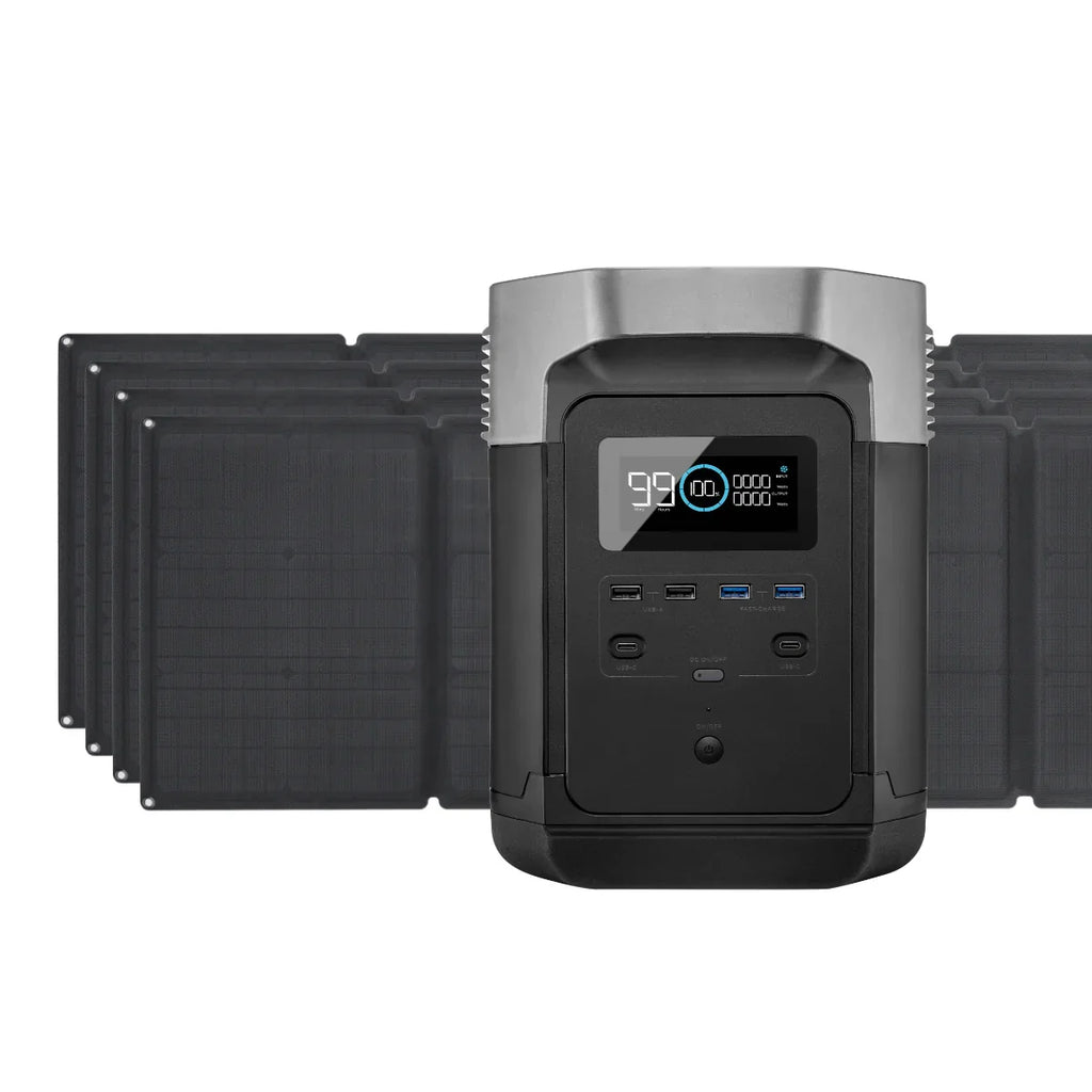 EcoFlow DELTA Max 2000 + 160W Solar Panel