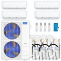 MRCOOL DIY 4th Gen Multi-Zone 4-Zone 48,000 BTU 21 SEER (9K + 9K + 9K + 24K) Ductless Mini-Split Air Conditioner and Heat Pump
